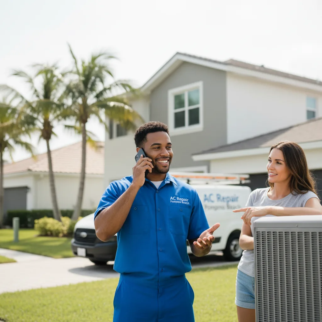 AC Repair Pompano Beach customer support in Donald
